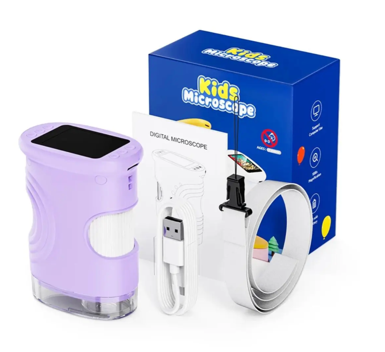 Microscope Numérique Enfant 4K