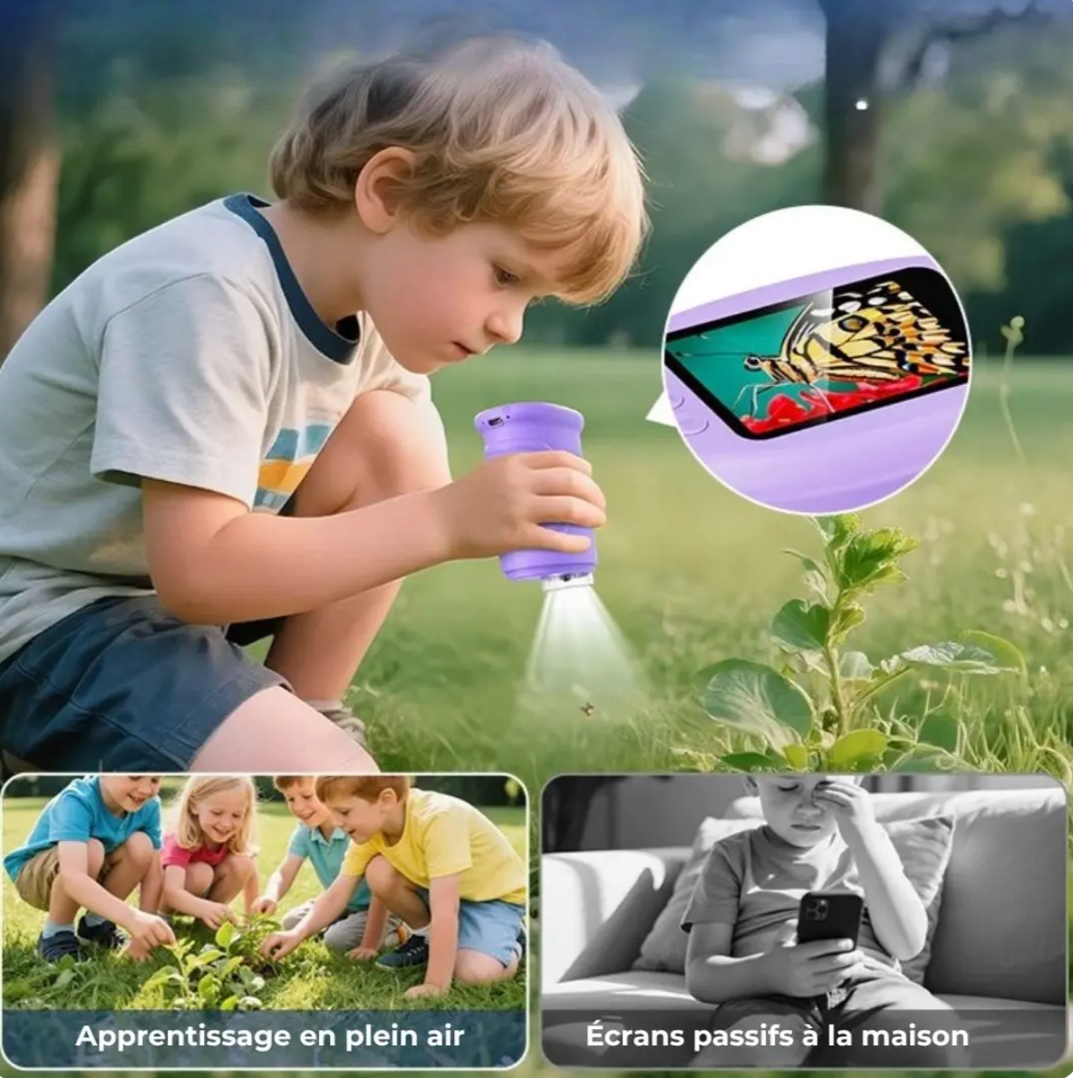 Microscope Numérique Enfant 4K